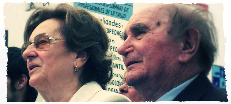 Paula Maccario y Mario Rocca, Fundadores de la Escuela Integral Jorge Luis Borges